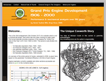 Tablet Screenshot of grandprixengines.co.uk